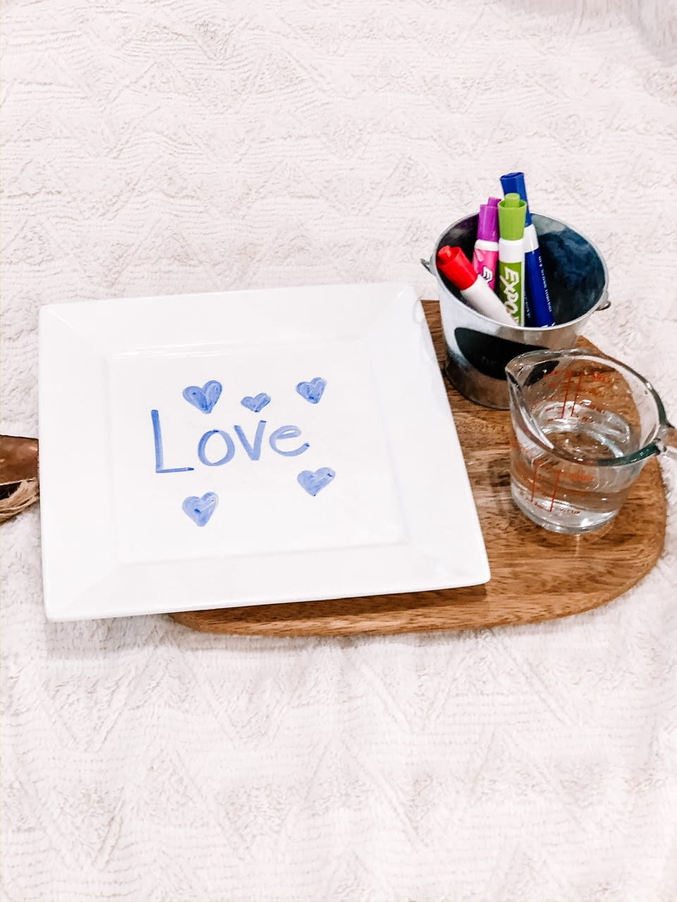 Floating Hearts Dry Erase Experiment STEAM Activity for Kids