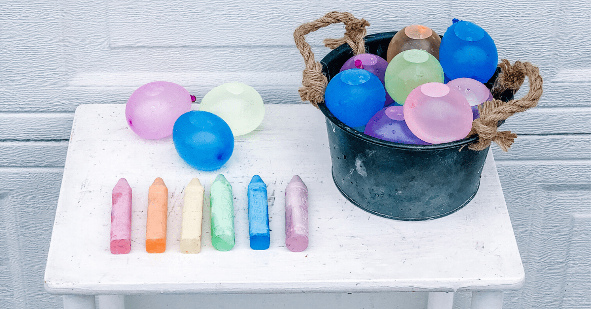 Water Balloon Math Game Summer Activity for Kids