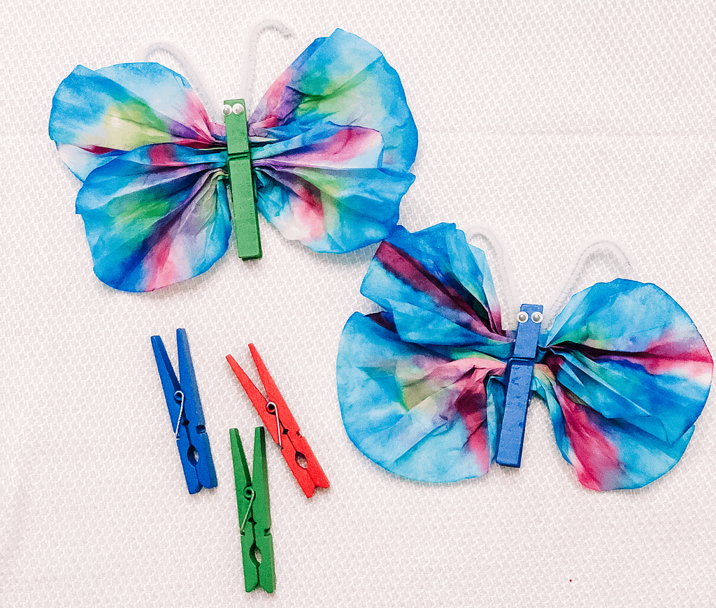 Coffee Filter Butterflies – Simple and Fun Craft for Kids