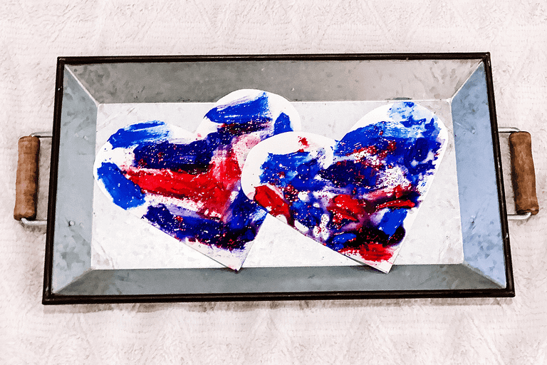 Floating Hearts Dry Erase Experiment STEAM Activity for Kids